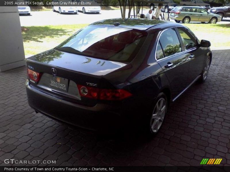 Carbon Gray Pearl / Ebony 2005 Acura TSX Sedan