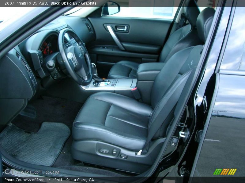Black Obsidian / Graphite 2007 Infiniti FX 35 AWD