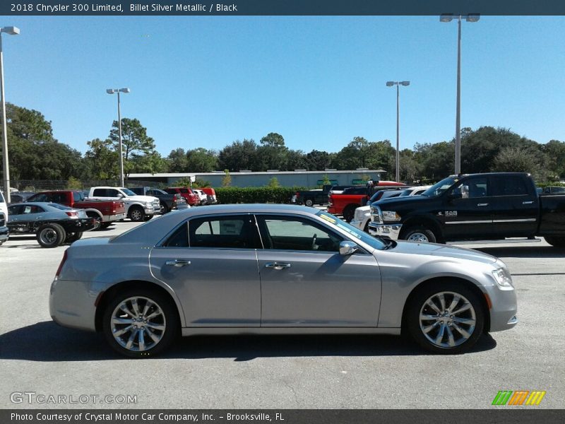 Billet Silver Metallic / Black 2018 Chrysler 300 Limited