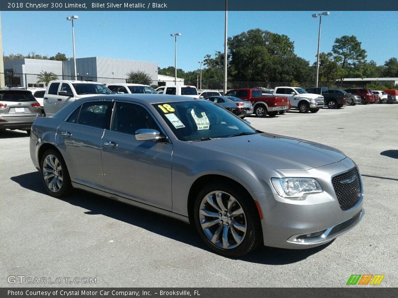 Billet Silver Metallic / Black 2018 Chrysler 300 Limited