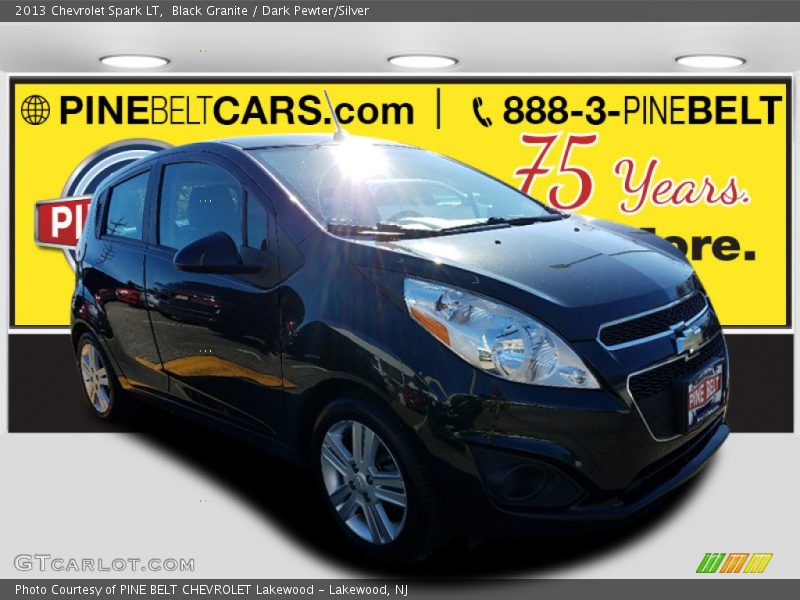 Black Granite / Dark Pewter/Silver 2013 Chevrolet Spark LT