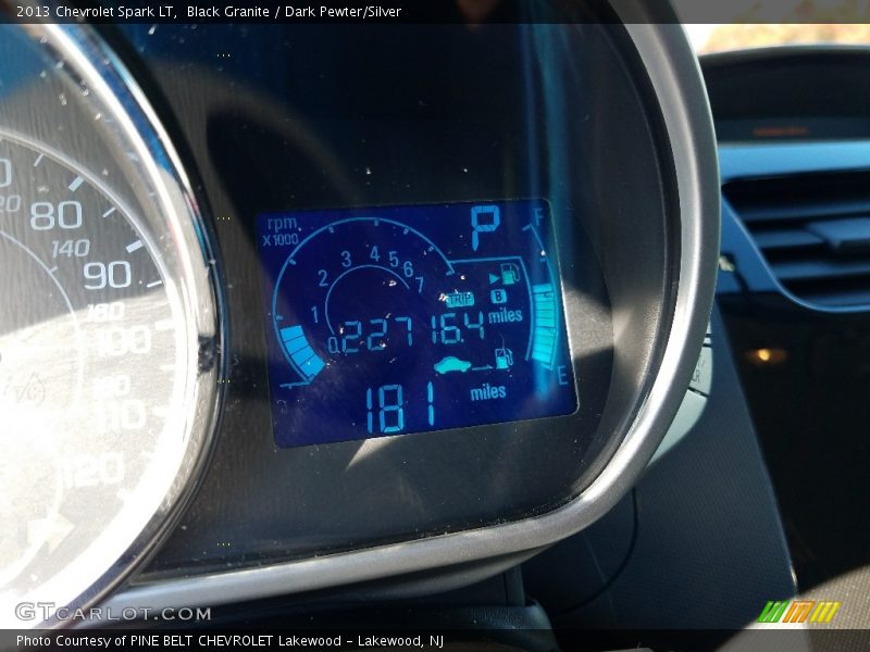 Black Granite / Dark Pewter/Silver 2013 Chevrolet Spark LT