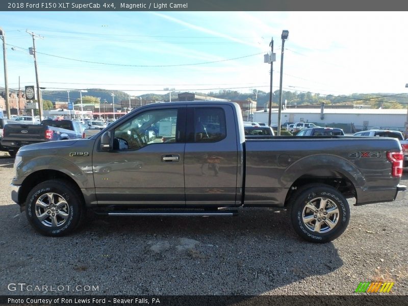 Magnetic / Light Camel 2018 Ford F150 XLT SuperCab 4x4