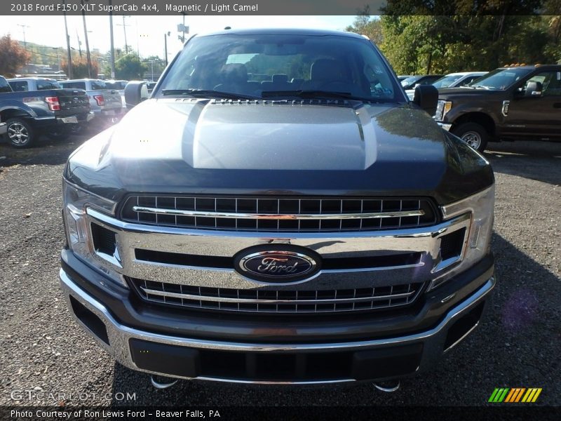 Magnetic / Light Camel 2018 Ford F150 XLT SuperCab 4x4