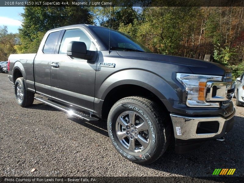 Magnetic / Light Camel 2018 Ford F150 XLT SuperCab 4x4