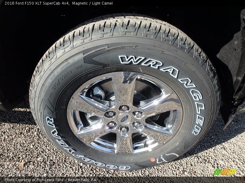 Magnetic / Light Camel 2018 Ford F150 XLT SuperCab 4x4