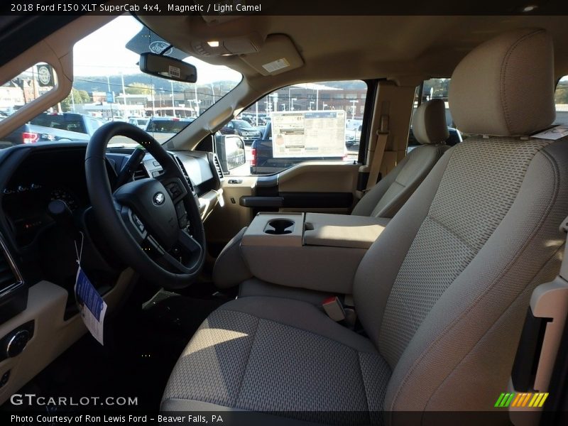 Magnetic / Light Camel 2018 Ford F150 XLT SuperCab 4x4