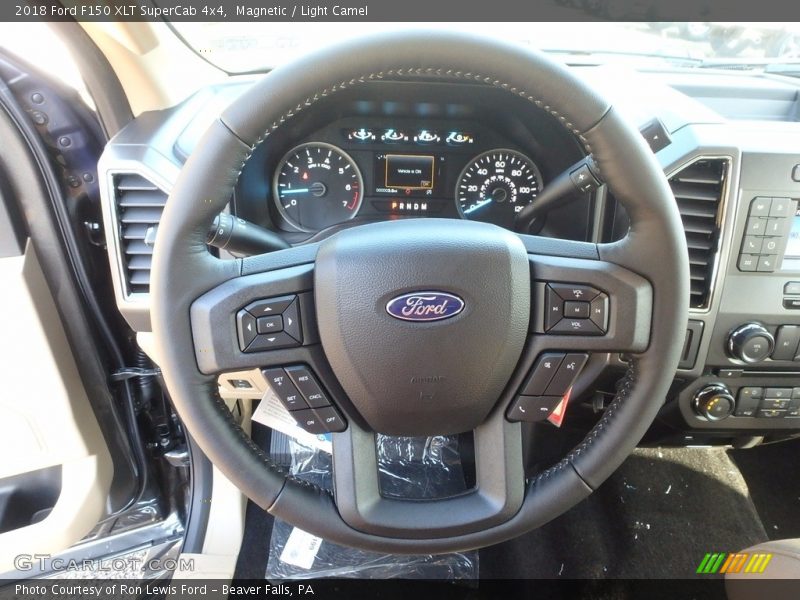 Magnetic / Light Camel 2018 Ford F150 XLT SuperCab 4x4