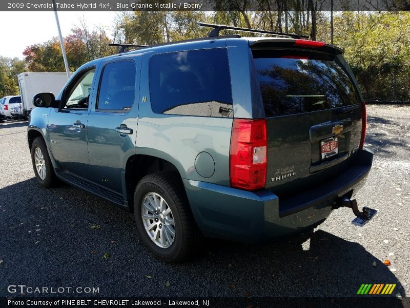 Blue Granite Metallic / Ebony 2009 Chevrolet Tahoe Hybrid 4x4