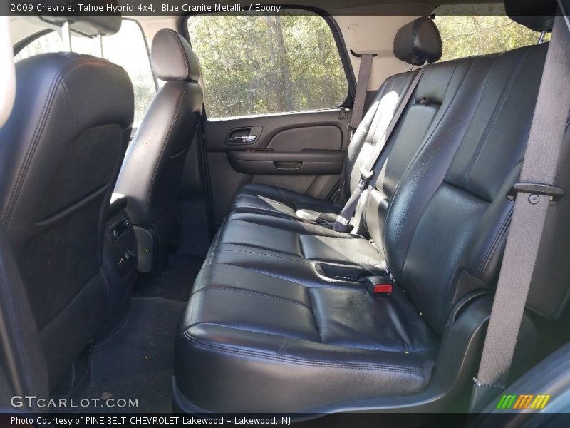 Blue Granite Metallic / Ebony 2009 Chevrolet Tahoe Hybrid 4x4