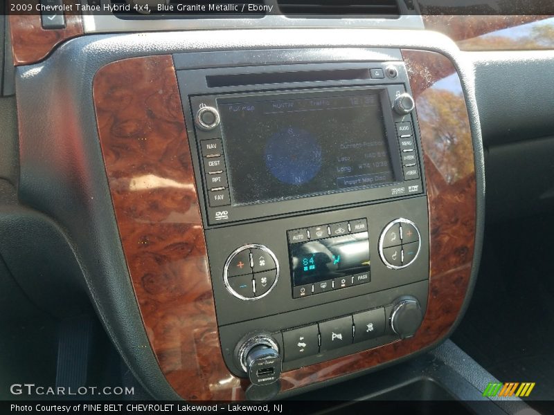 Blue Granite Metallic / Ebony 2009 Chevrolet Tahoe Hybrid 4x4
