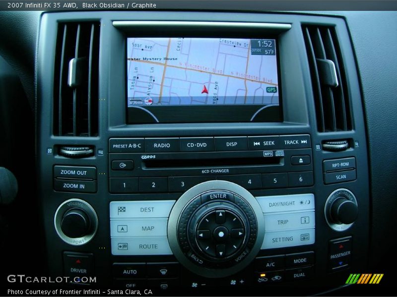 Black Obsidian / Graphite 2007 Infiniti FX 35 AWD
