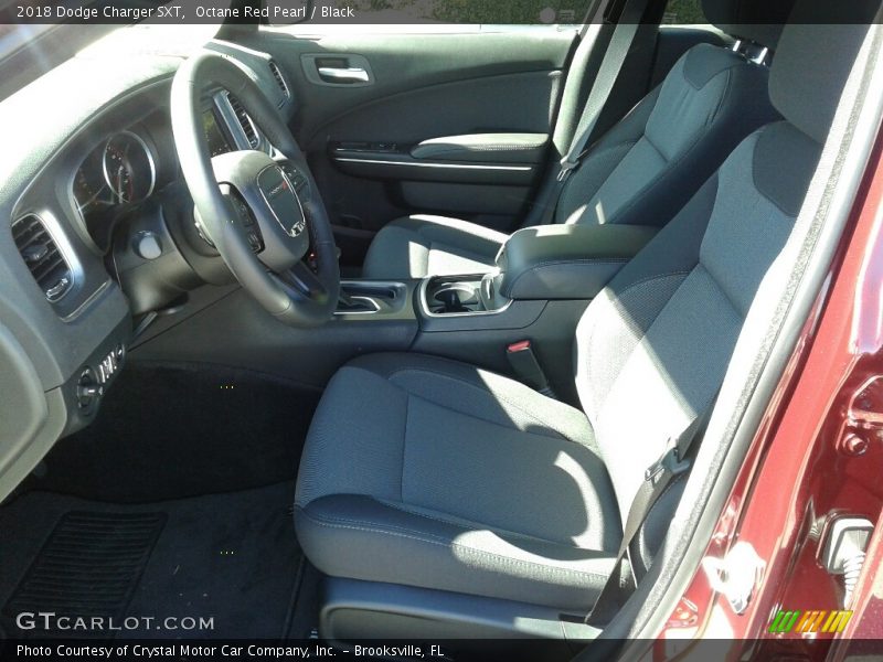 Octane Red Pearl / Black 2018 Dodge Charger SXT