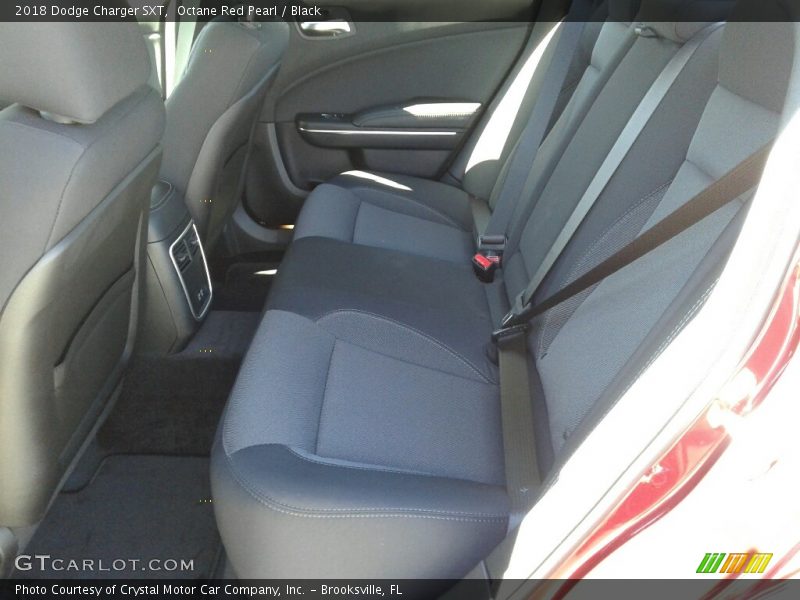 Octane Red Pearl / Black 2018 Dodge Charger SXT