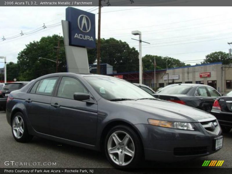 Anthracite Metallic / Parchment 2006 Acura TL 3.2