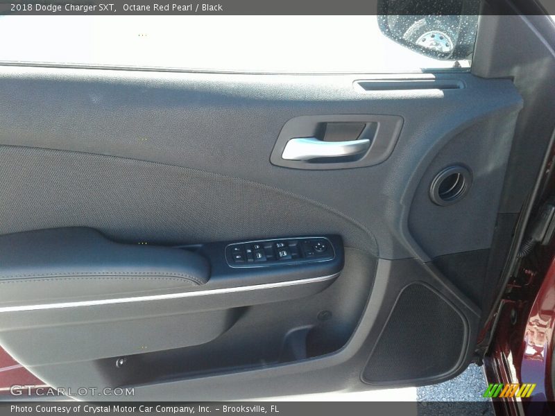Octane Red Pearl / Black 2018 Dodge Charger SXT