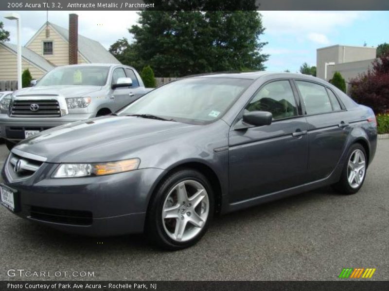 Anthracite Metallic / Parchment 2006 Acura TL 3.2