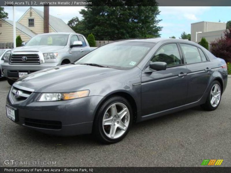 Anthracite Metallic / Parchment 2006 Acura TL 3.2