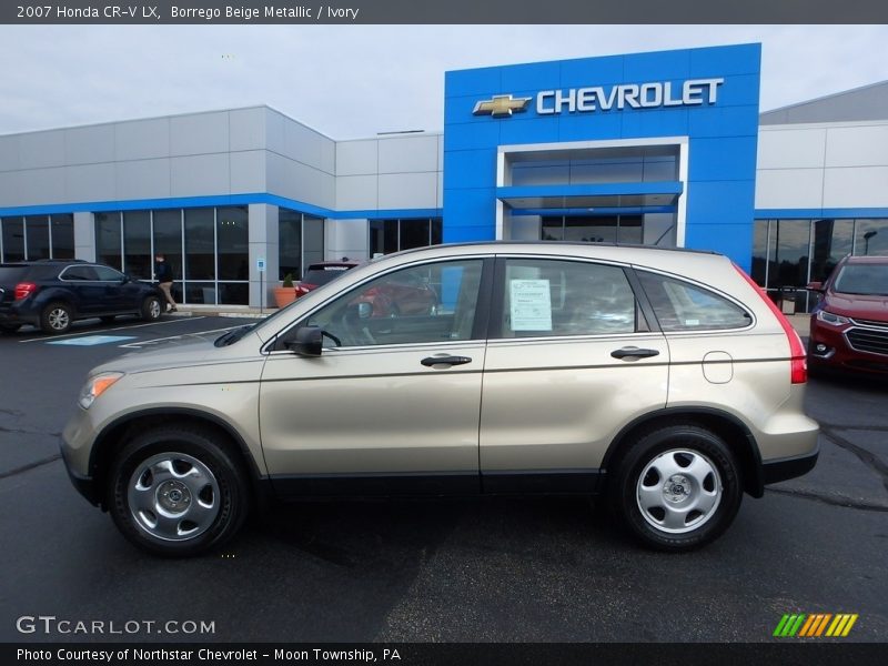 Borrego Beige Metallic / Ivory 2007 Honda CR-V LX