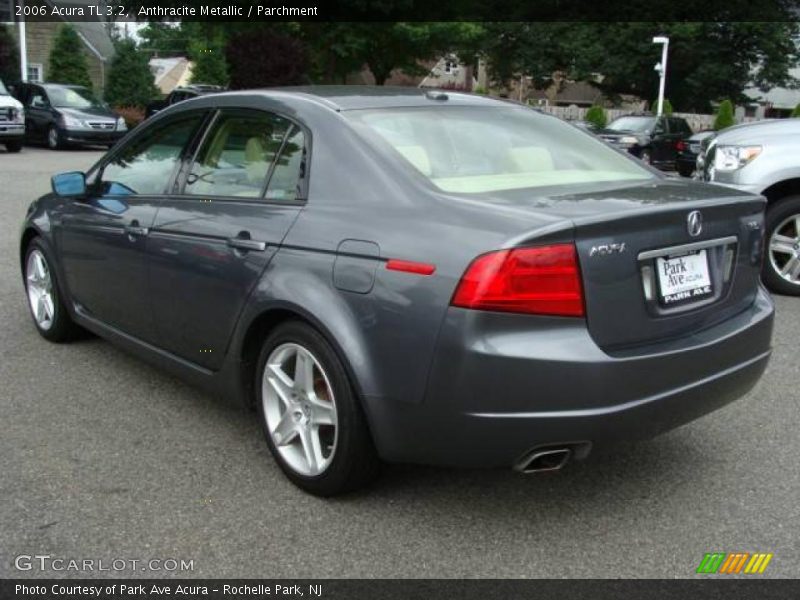 Anthracite Metallic / Parchment 2006 Acura TL 3.2