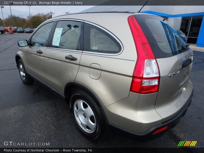 Borrego Beige Metallic / Ivory 2007 Honda CR-V LX