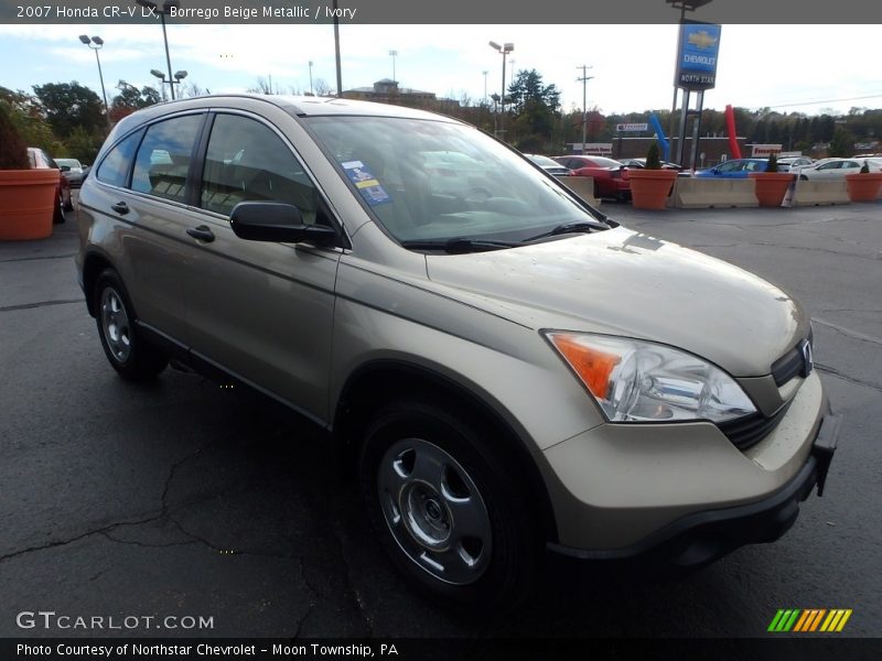 Borrego Beige Metallic / Ivory 2007 Honda CR-V LX