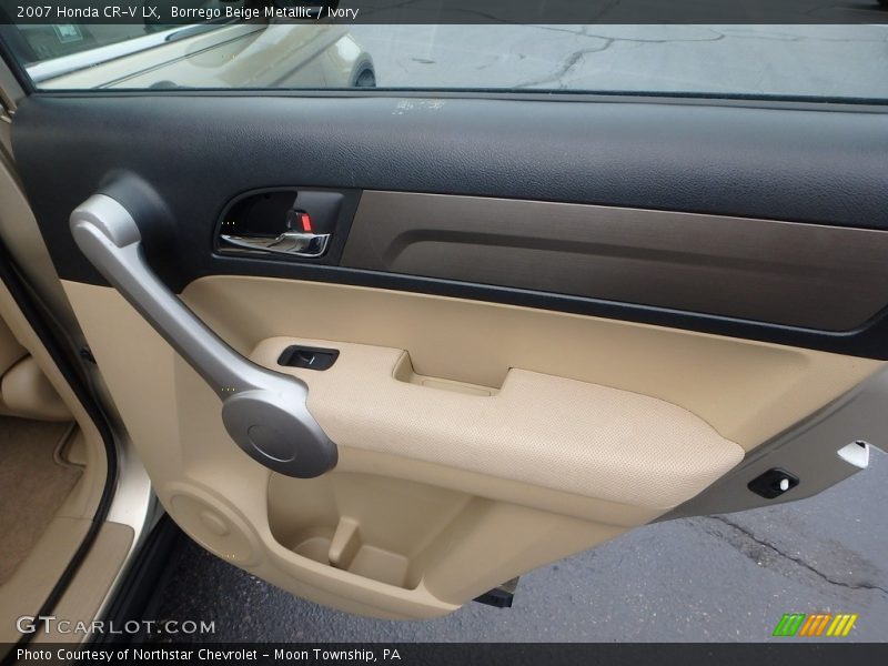 Borrego Beige Metallic / Ivory 2007 Honda CR-V LX