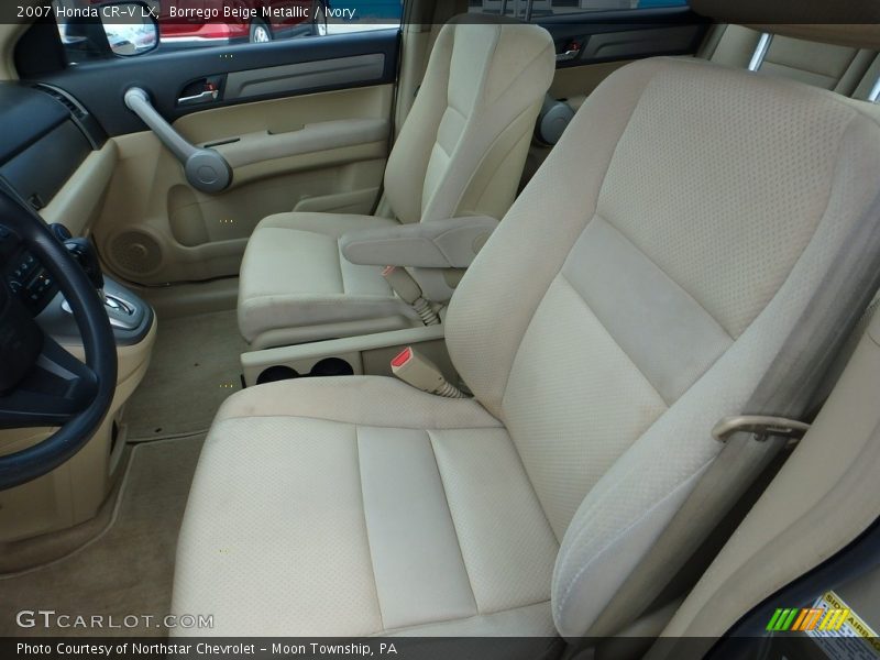 Borrego Beige Metallic / Ivory 2007 Honda CR-V LX