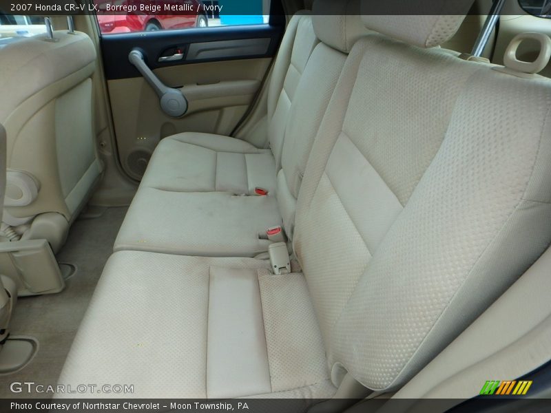 Borrego Beige Metallic / Ivory 2007 Honda CR-V LX