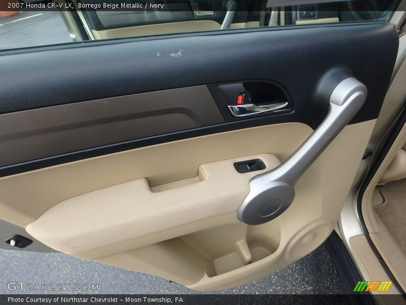 Borrego Beige Metallic / Ivory 2007 Honda CR-V LX