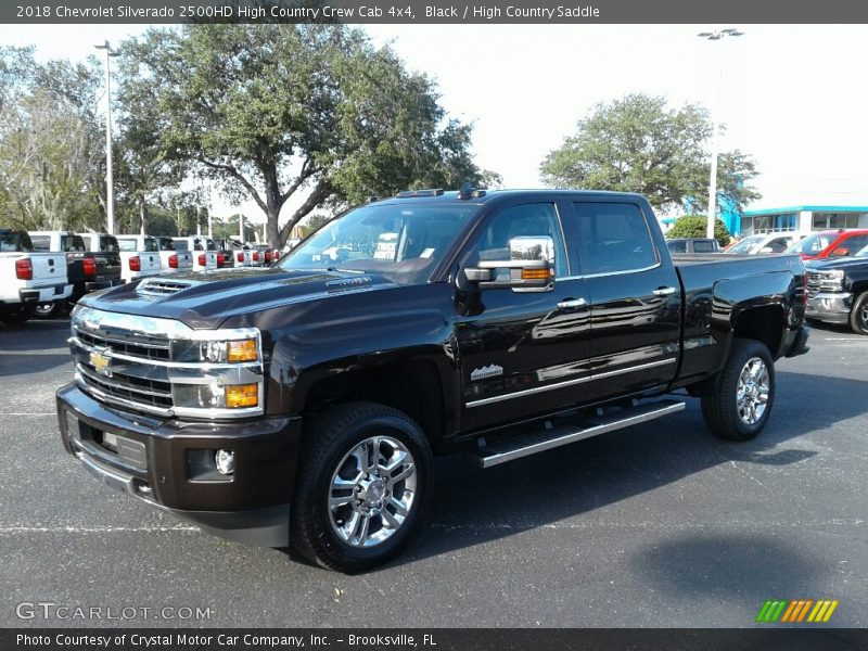 Front 3/4 View of 2018 Silverado 2500HD High Country Crew Cab 4x4