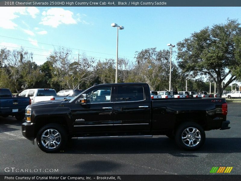 Black / High Country Saddle 2018 Chevrolet Silverado 2500HD High Country Crew Cab 4x4