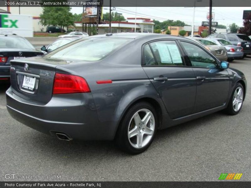 Anthracite Metallic / Parchment 2006 Acura TL 3.2