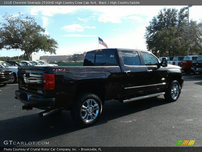 Black / High Country Saddle 2018 Chevrolet Silverado 2500HD High Country Crew Cab 4x4