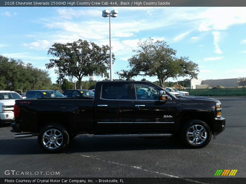 Black / High Country Saddle 2018 Chevrolet Silverado 2500HD High Country Crew Cab 4x4
