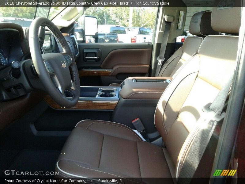Black / High Country Saddle 2018 Chevrolet Silverado 2500HD High Country Crew Cab 4x4