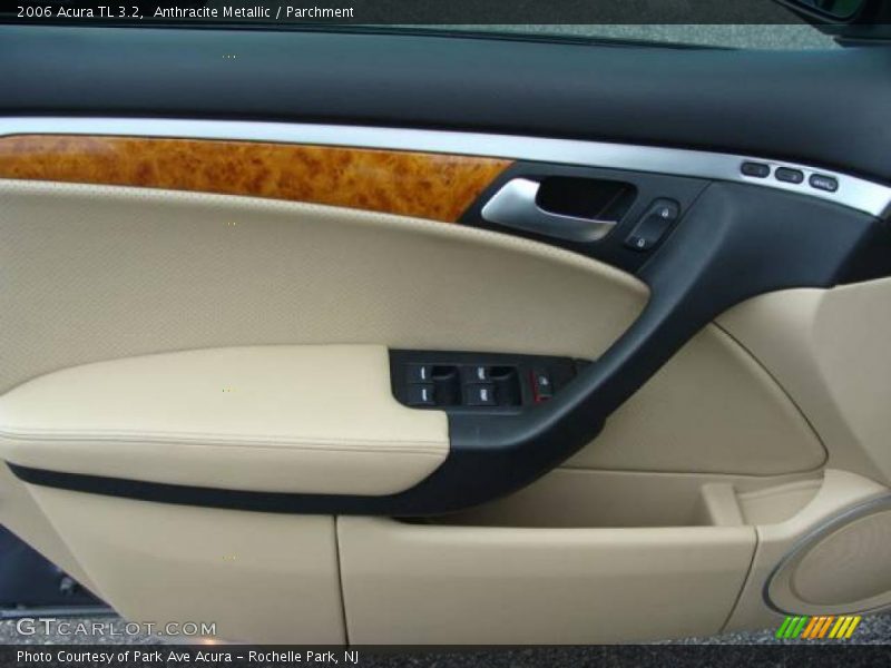 Anthracite Metallic / Parchment 2006 Acura TL 3.2