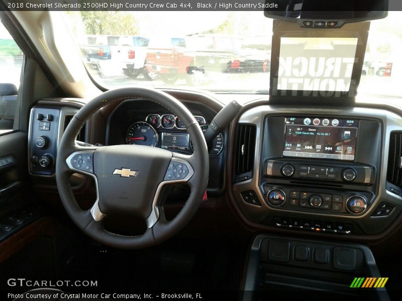 Black / High Country Saddle 2018 Chevrolet Silverado 2500HD High Country Crew Cab 4x4