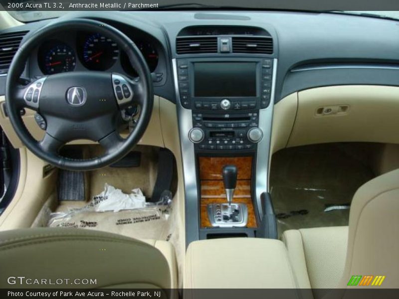 Anthracite Metallic / Parchment 2006 Acura TL 3.2