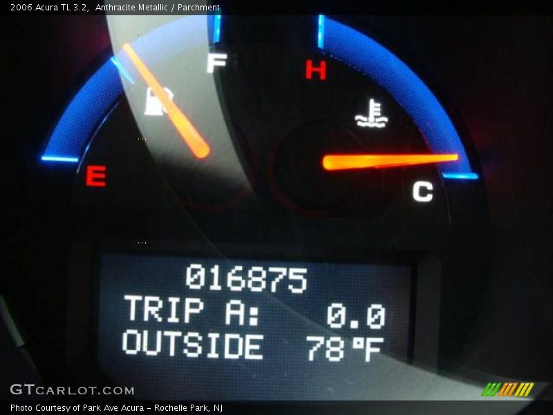 Anthracite Metallic / Parchment 2006 Acura TL 3.2