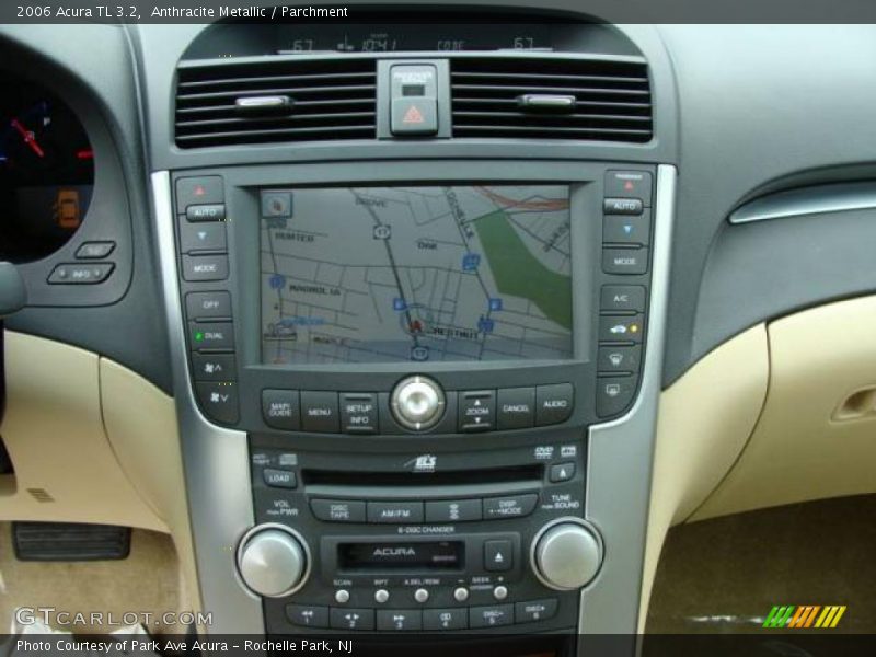 Anthracite Metallic / Parchment 2006 Acura TL 3.2