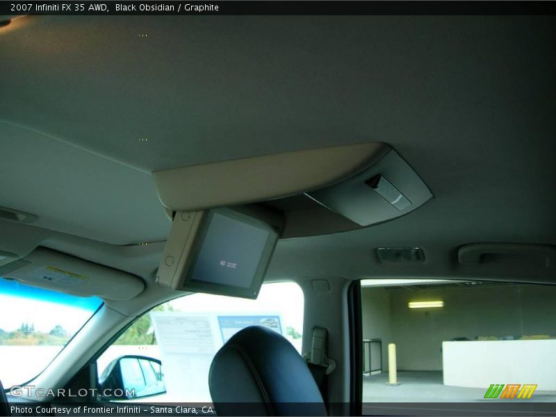 Black Obsidian / Graphite 2007 Infiniti FX 35 AWD