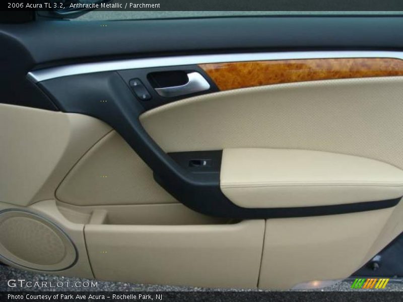 Anthracite Metallic / Parchment 2006 Acura TL 3.2