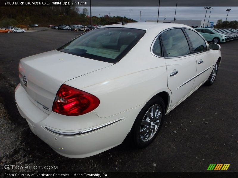 White Opal / Neutral 2008 Buick LaCrosse CXL