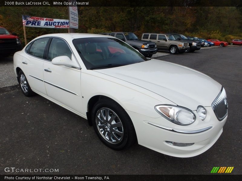 White Opal / Neutral 2008 Buick LaCrosse CXL