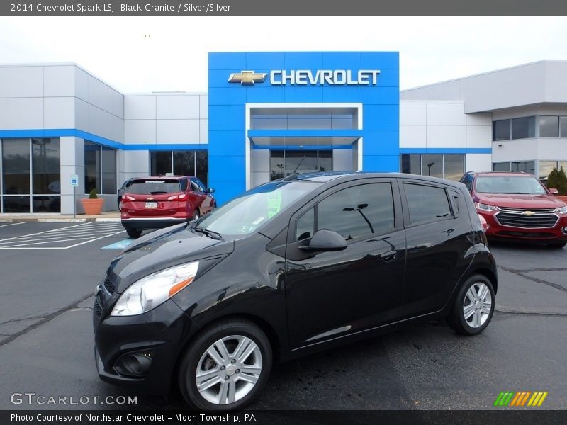Black Granite / Silver/Silver 2014 Chevrolet Spark LS