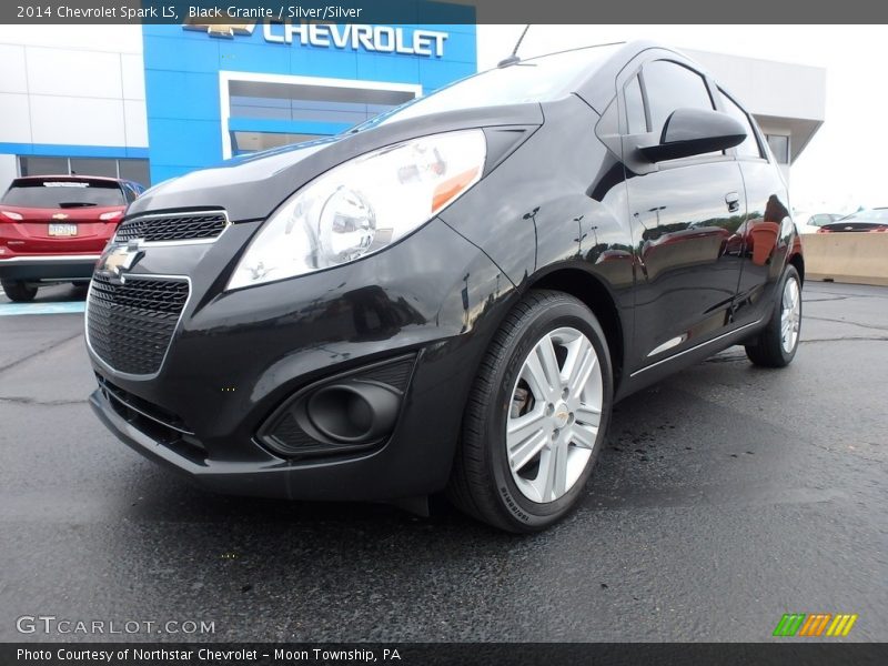 Black Granite / Silver/Silver 2014 Chevrolet Spark LS