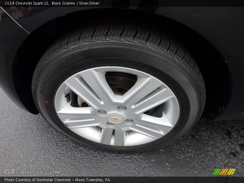 Black Granite / Silver/Silver 2014 Chevrolet Spark LS