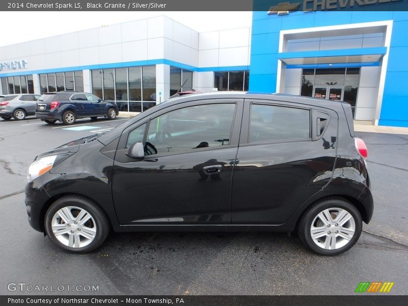 Black Granite / Silver/Silver 2014 Chevrolet Spark LS