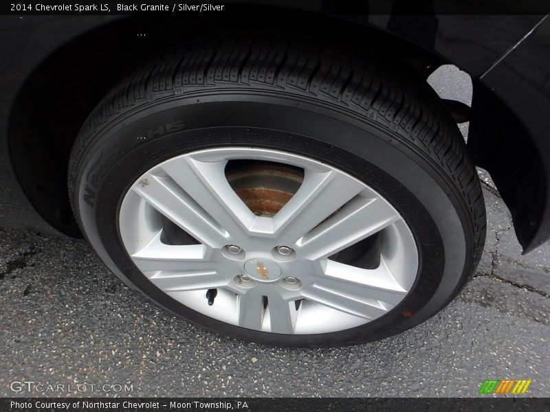 Black Granite / Silver/Silver 2014 Chevrolet Spark LS